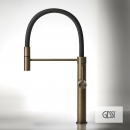 Μπαταρία Νεροχύτη 316 KITCHEN MECCANICA , GESSI Warm Bronze Brushed PVD